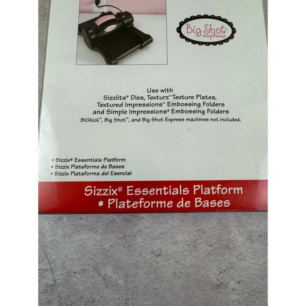 Sizzix essentials platform